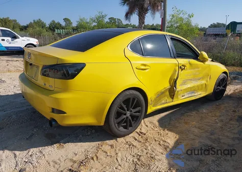 2006 Lexus Is 250 z USA, uszkodzony, nr VIN JTHBK262X65019852